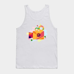 illustration camera video Tank Top